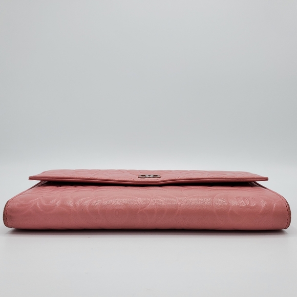 ❤️ Authentic Chanel Pink Camellia Wallet - Picture 8 of 14